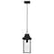 Nuvo Austen Outdoor Hanging Lantern 1 Light Matte Black Finish 60/5996 - alternate 4